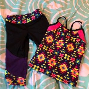 Size xs girls 4/5 dance or gymnastics set